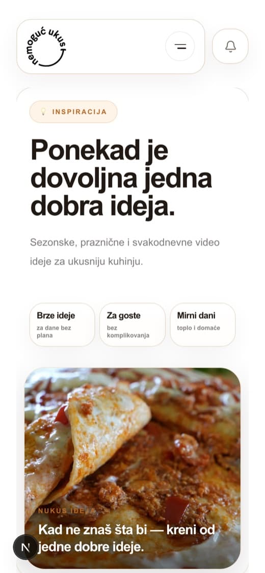 NUKUS Inspiracija — mobilni prikaz