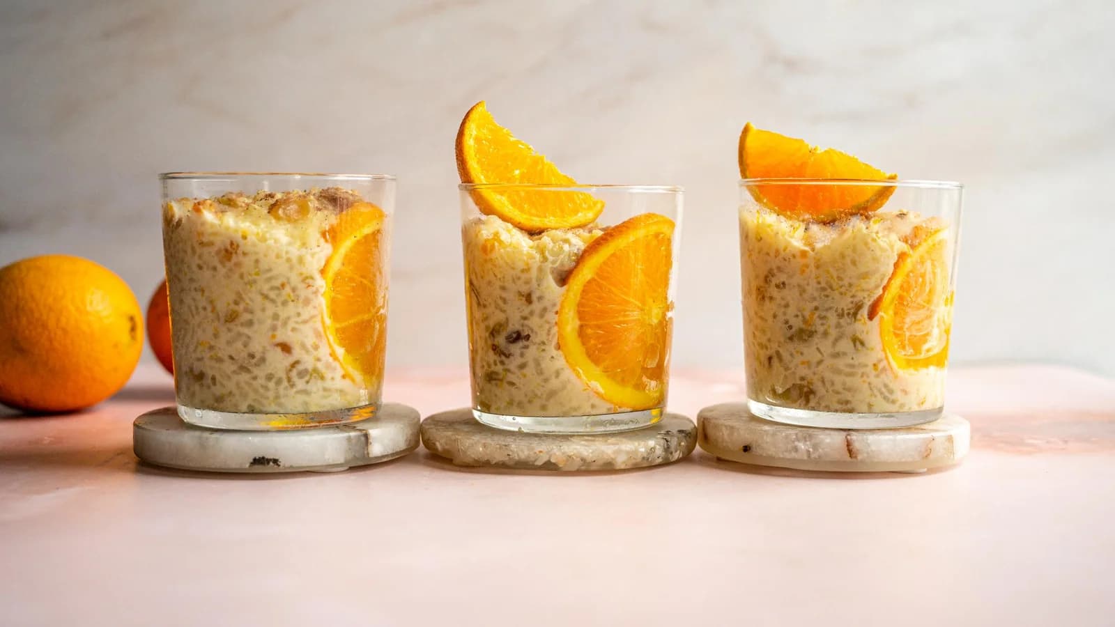 Pirinčani puding sa pomorandžom i bademima