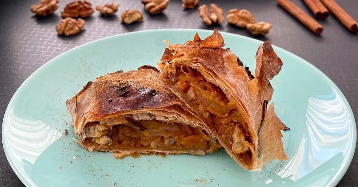 Pita sa bundevom, orasima i cimetom