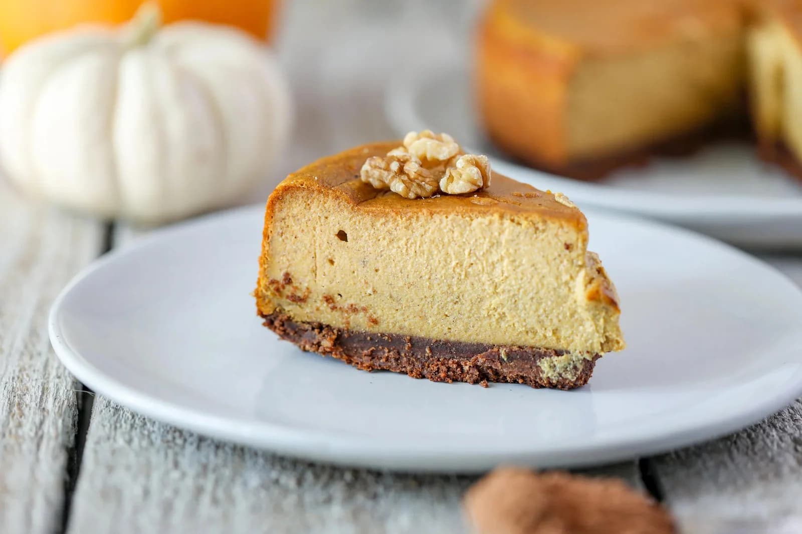 Posni cheesecake od bundeve i oraha