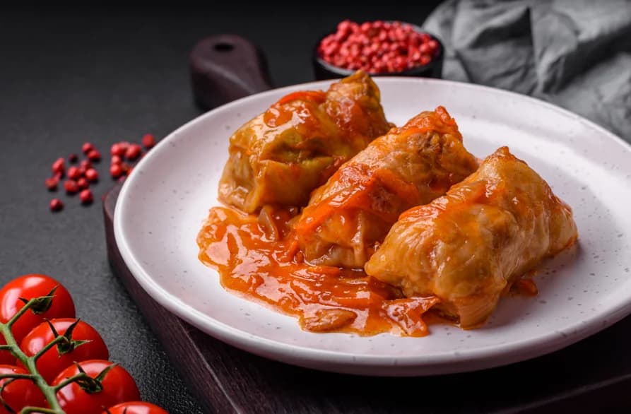 Sarma od kiselog kupusa sa heljdom i pečurkama