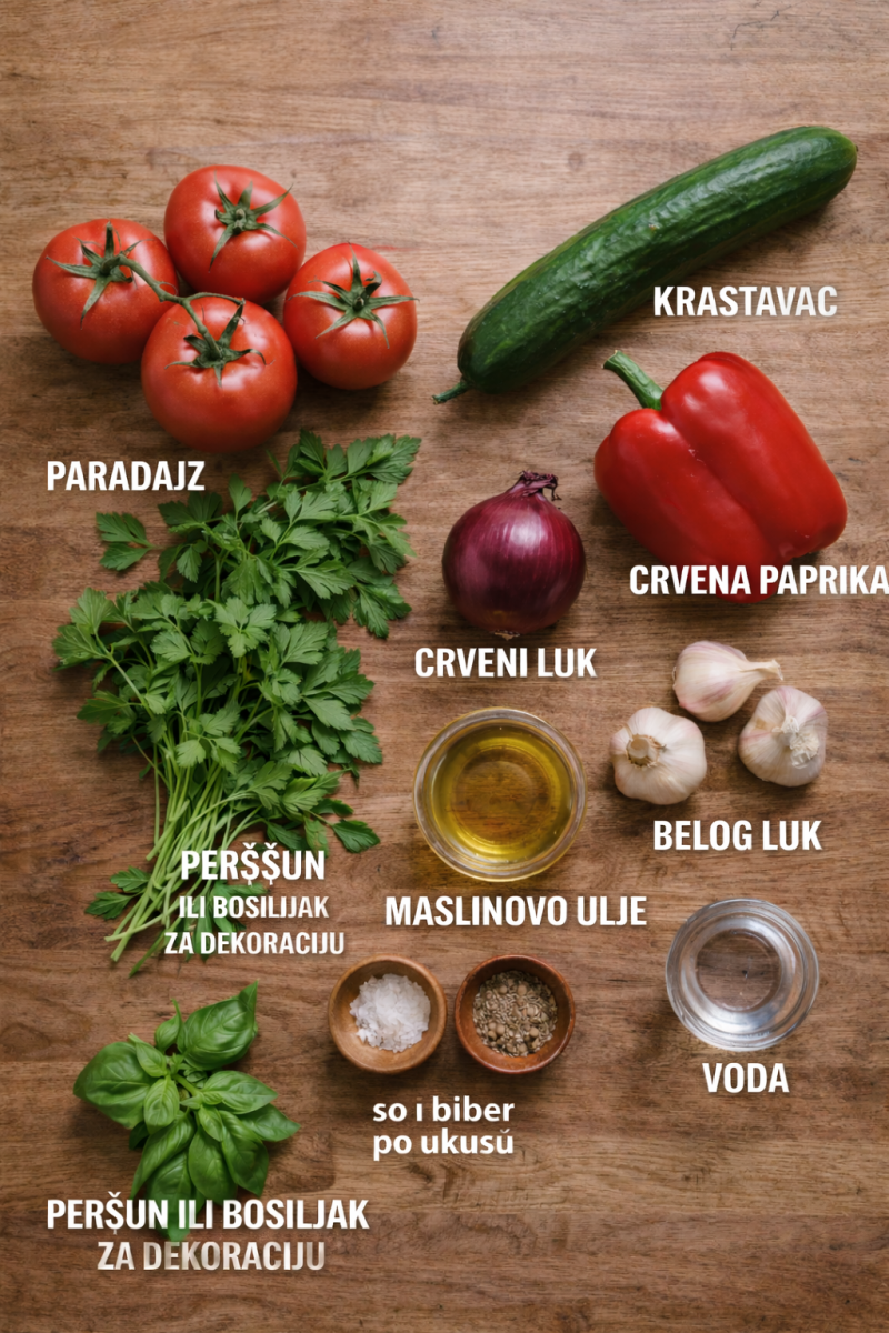 sastojci za gaspaco